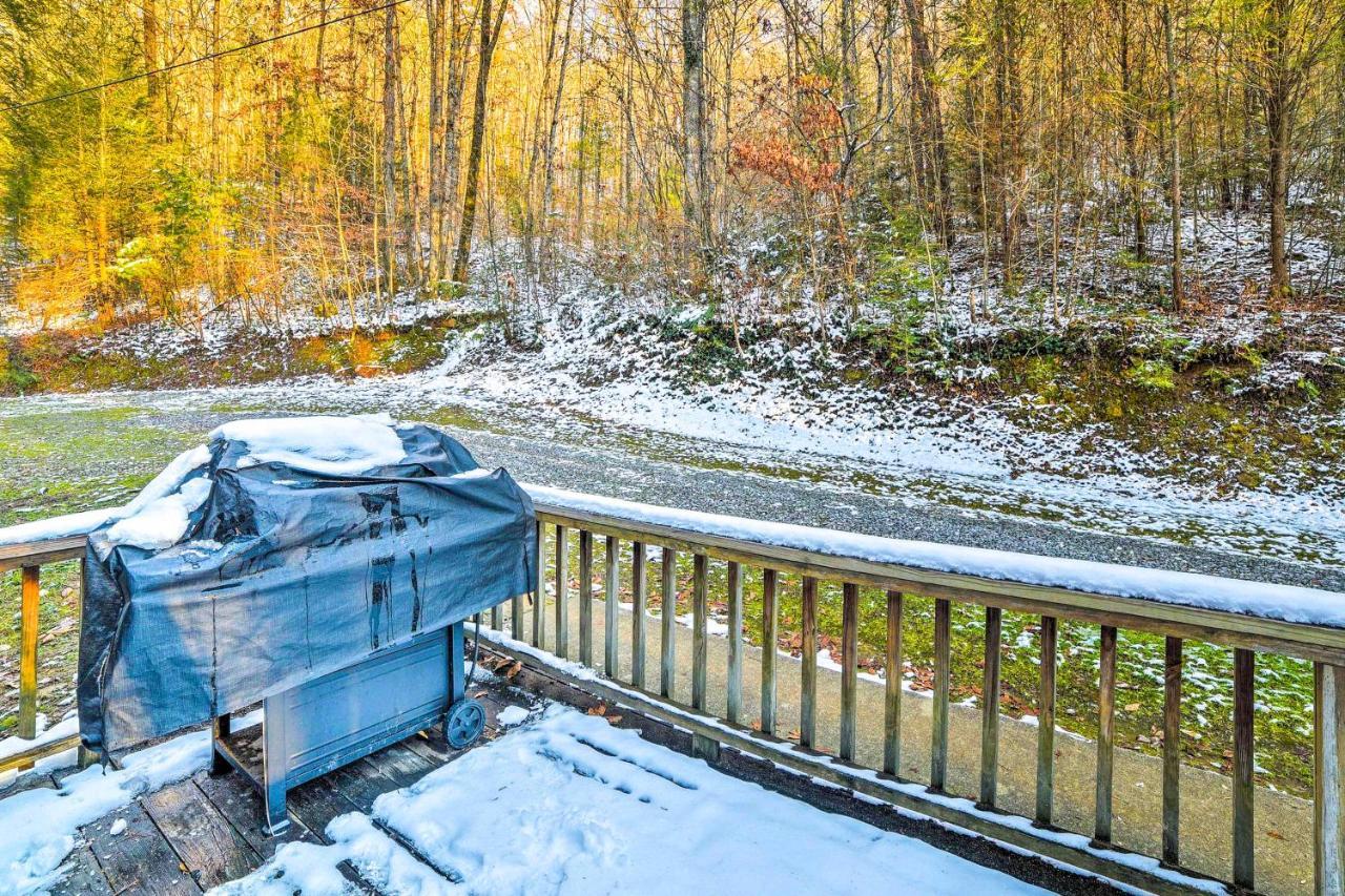 Cozy Tellico Plains Cabin With Large Mountain Creek! Exterior foto