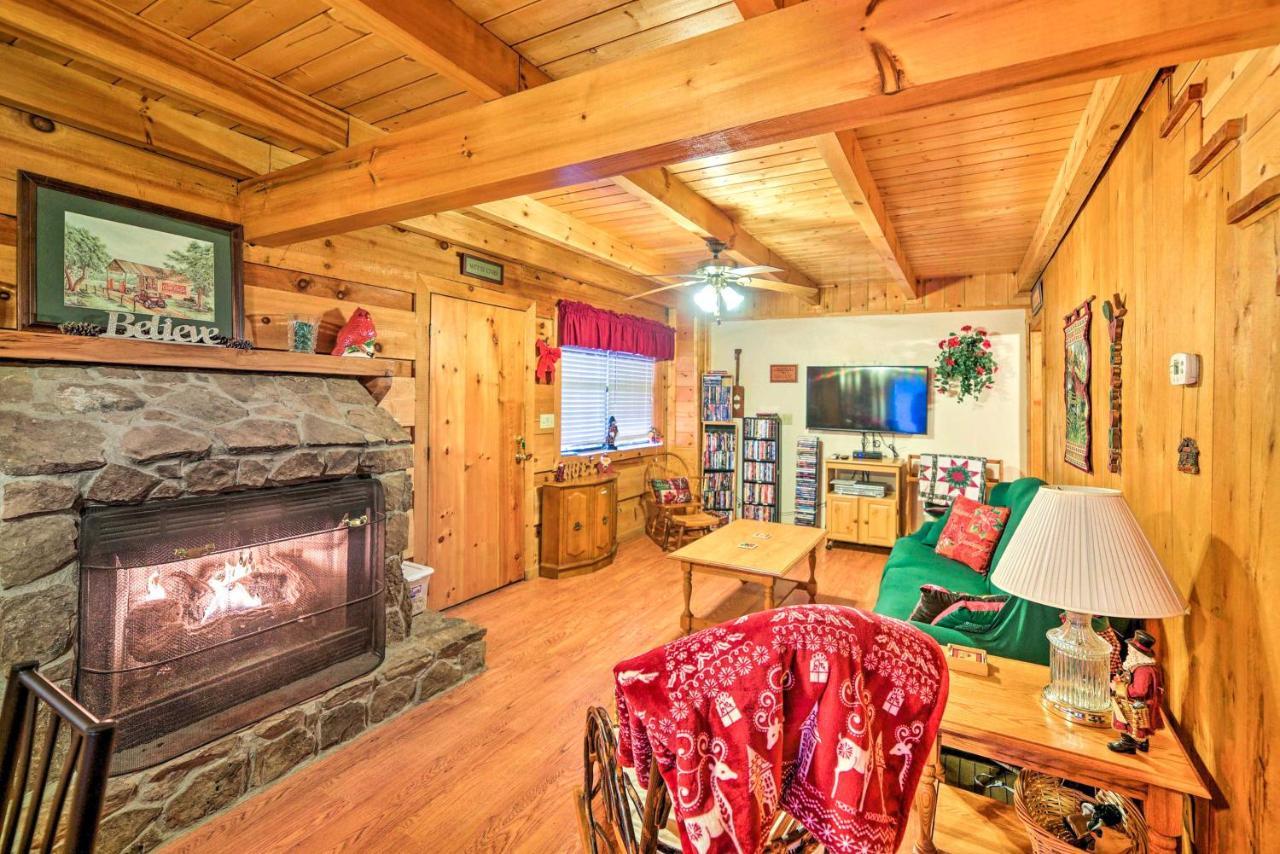 Cozy Tellico Plains Cabin With Large Mountain Creek! Exterior foto