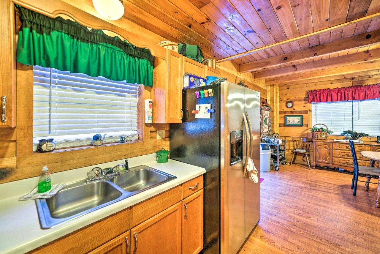Cozy Tellico Plains Cabin With Large Mountain Creek! Exterior foto