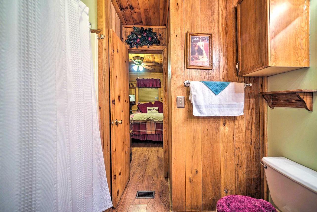 Cozy Tellico Plains Cabin With Large Mountain Creek! Exterior foto